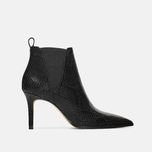 ZARA animal print ankle boots
